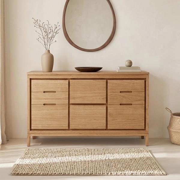 Buffet aus Massivholz 140 cm - Ashwini