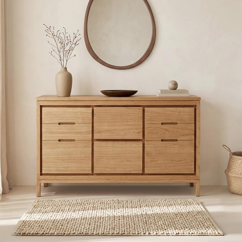 Buffet aus Massivholz 140 cm - Ashwini