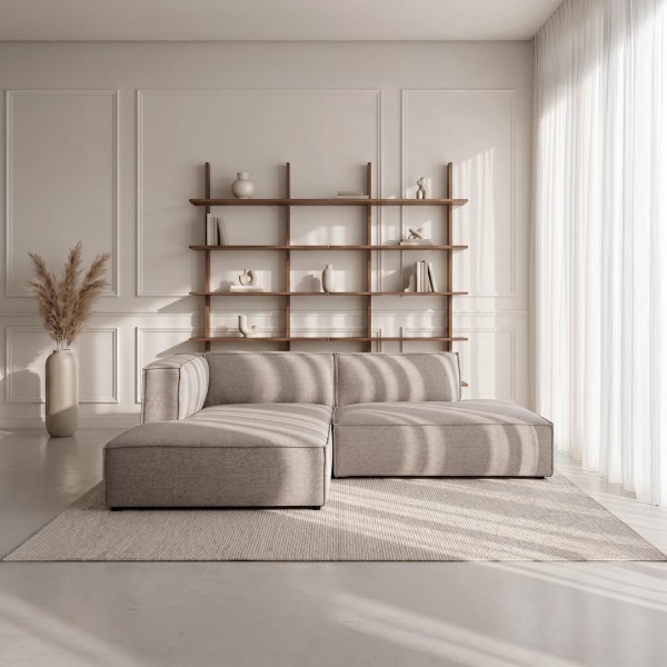 4-Sitzer Ecksofa mit linker Chaiselongue, offen rechts - Isla