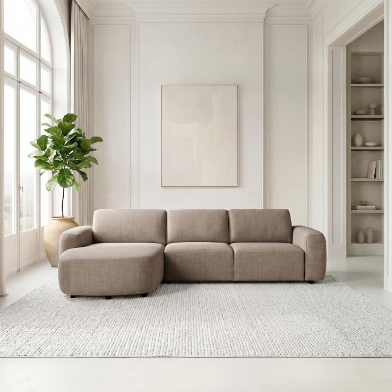 Ecksofa mit linker Ottomane, 4-Sitzer – Kala