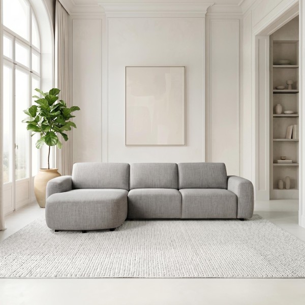 Ecksofa mit linker Ottomane, 4-Sitzer – Kala