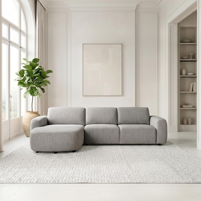 Ecksofa mit linker Ottomane, 4-Sitzer – Kala