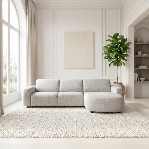 Ecksofa 4-Sitzer mit rechter Ottomane – Kala