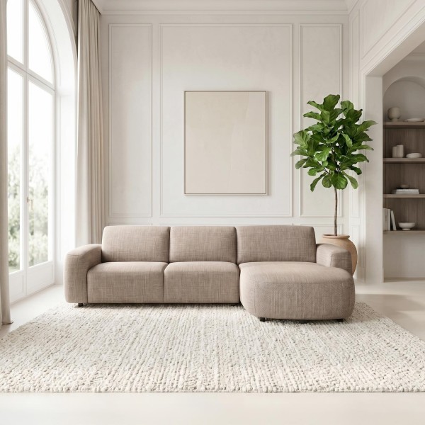 Ecksofa 4-Sitzer mit rechter Ottomane – Kala