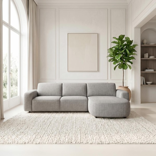 Ecksofa 4-Sitzer mit rechter Ottomane – Kala