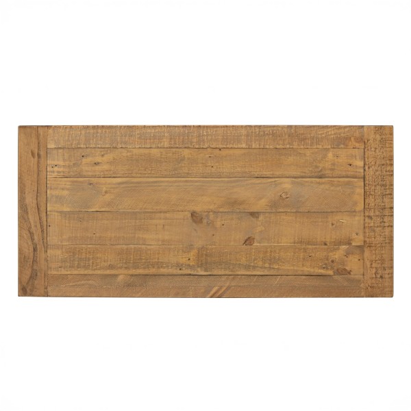 Weißer Buffetschrank aus massivem Kiefernholz 100 cm - Mayfield