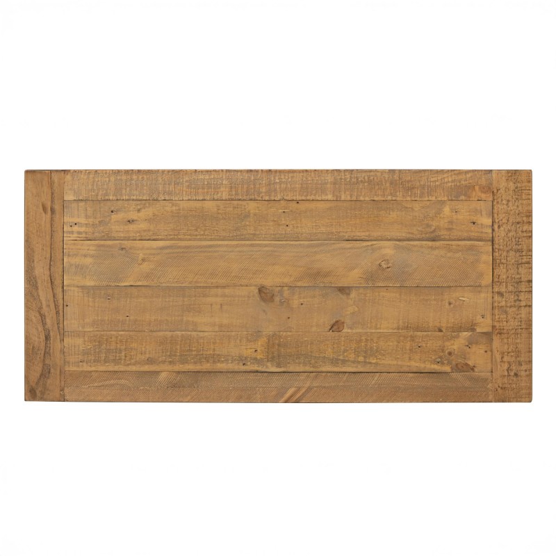 Weißer Buffetschrank aus massivem Kiefernholz 100 cm - Mayfield