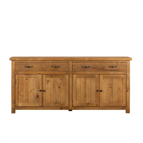 Sideboard aus massivem Kiefernholz natur 200 cm - Richwood