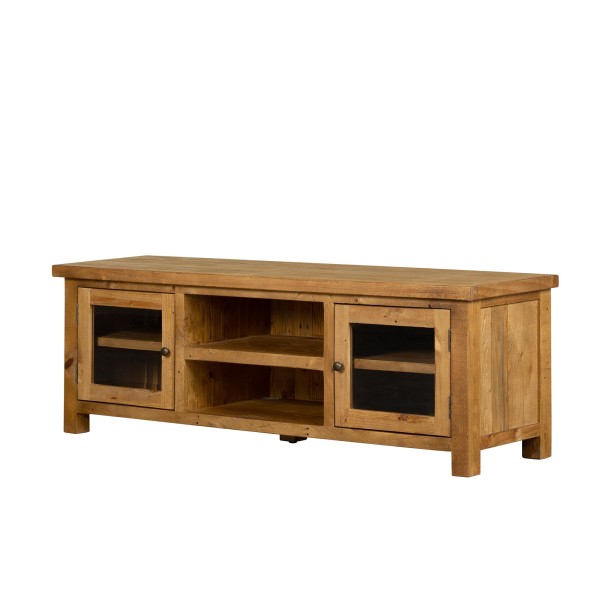 TV-Möbel aus massivem Kiefernholz natur 170 cm - Richwood