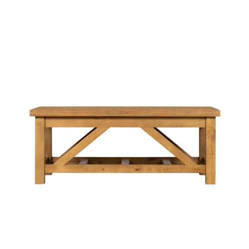 Couchtisch aus massivem Kiefernholz natur - Richwood