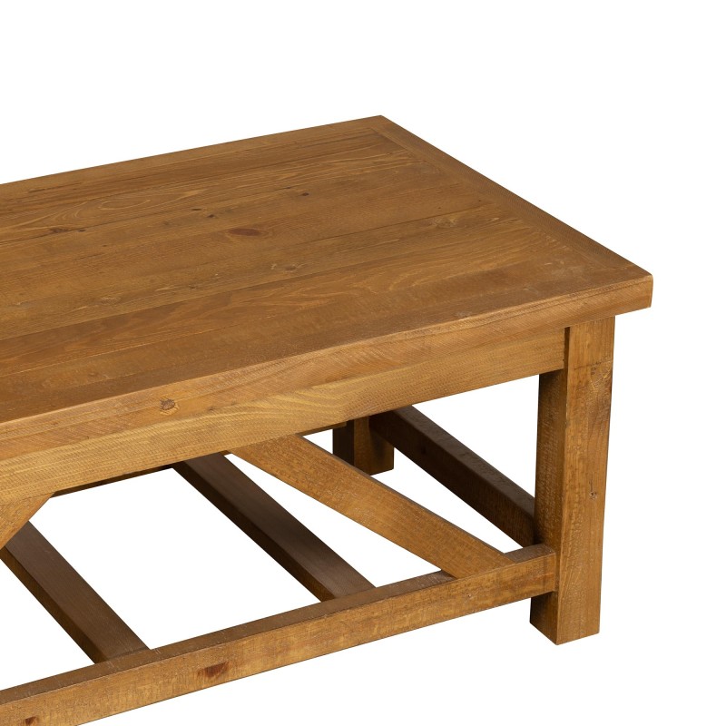 Couchtisch aus massivem Kiefernholz natur - Richwood
