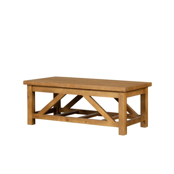 Couchtisch aus massivem Kiefernholz natur - Richwood