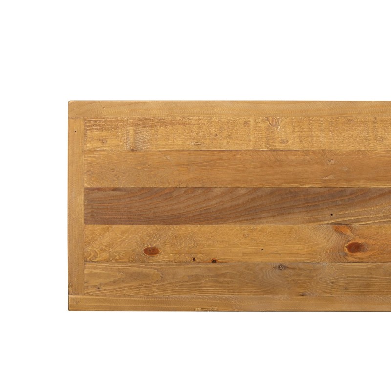 TV-Möbel aus massivem Kiefernholz natur 120 cm - Richwood