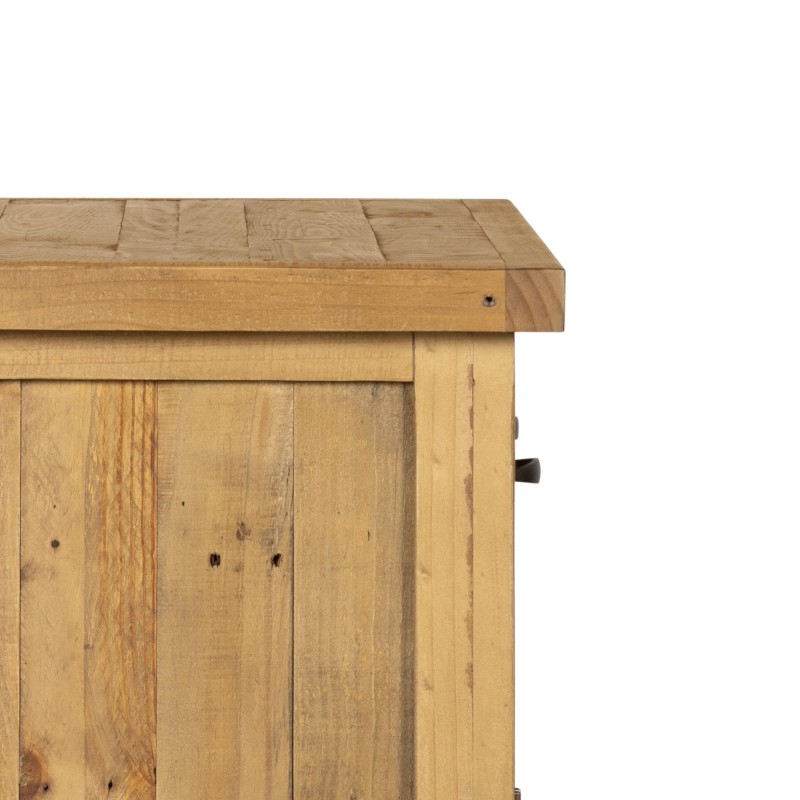 Buffetschrank aus massivem Kiefernholz natur 100 cm - Richwood