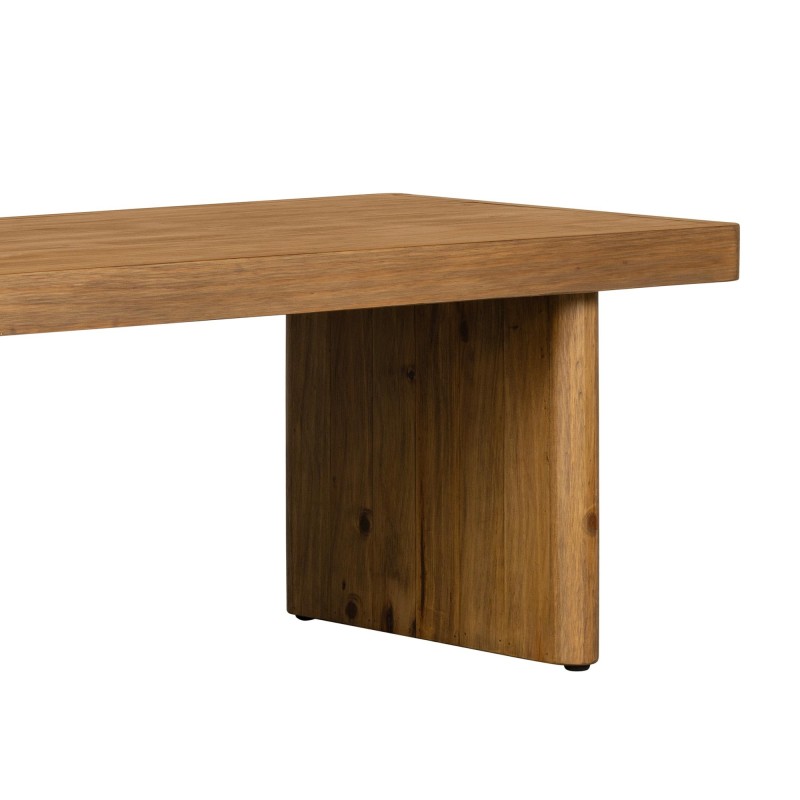 Couchtisch aus massivem Kiefernholz natur - Valdora