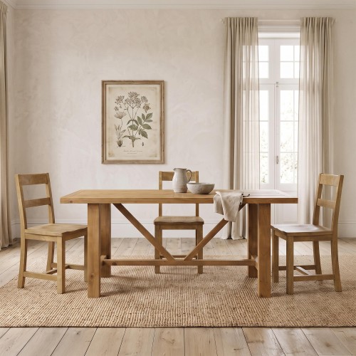 Esstisch aus massivem Kiefernholz natur 180 cm - Richwood