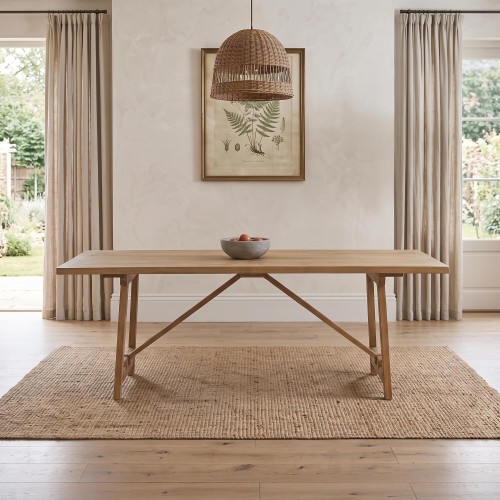 Esstisch aus massivem Kiefernholz natur - Ashford