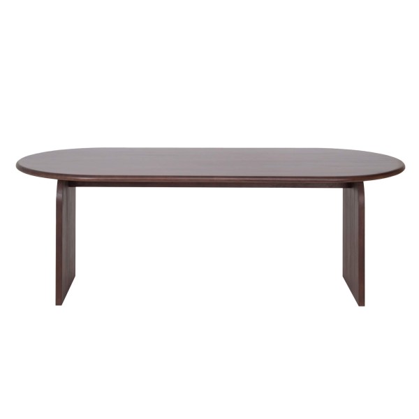 Moderner ovaler Esstisch aus Massivholz 220 cm - Enoa