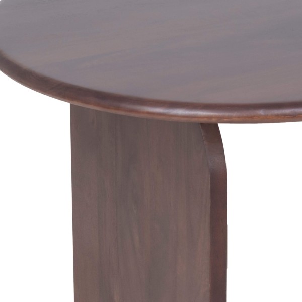 Moderner ovaler Esstisch aus Massivholz 220 cm - Enoa