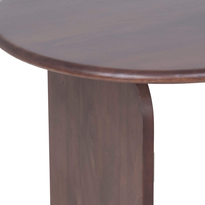 Moderner ovaler Esstisch aus Massivholz 220 cm - Enoa
