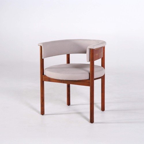 Stuhl aus Holz und Stoff - Prestige