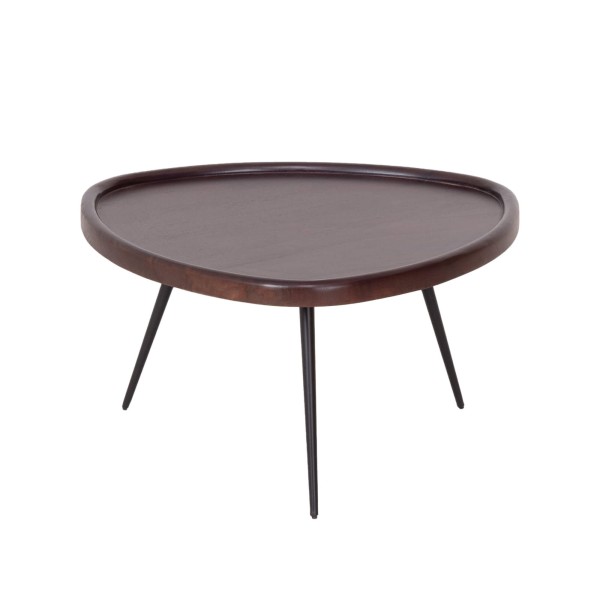 2er-Set Vintage-Satztische aus Massivholz - Holmen