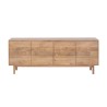 Sideboard aus naturfarbenem Massivholz 200 cm - Ivar