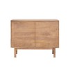 Sideboard aus naturfarbenem Massivholz 100 cm - Ivar