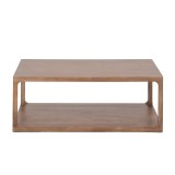 Couchtisch aus naturfarbenem Massivholz - Elven