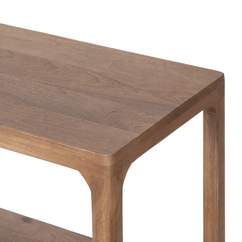Bücherregal aus naturfarbenem Massivholz 70 cm - Elven