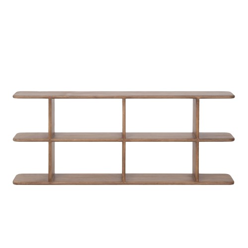Design-Bücherregal aus naturfarbenem Massivholz 170 cm - Varda