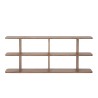 Design-Bücherregal aus naturfarbenem Massivholz 170 cm - Varda