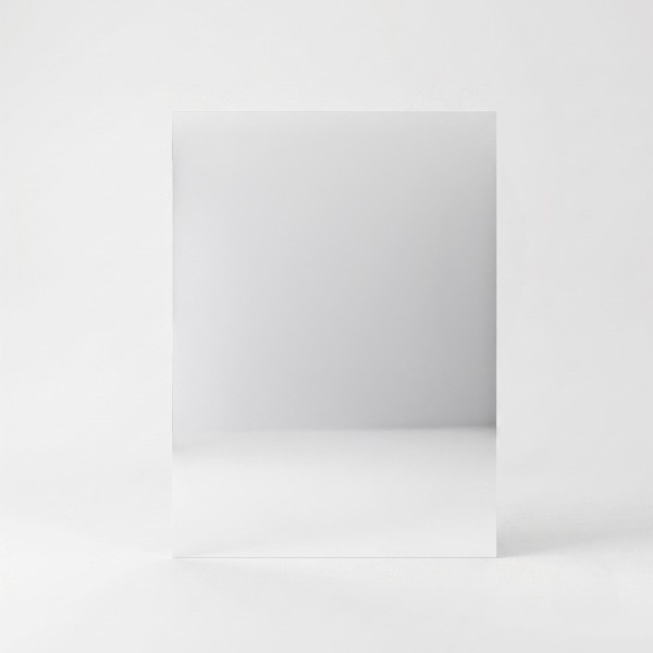 Rechteckiger Badezimmerspiegel 60 x 80 cm