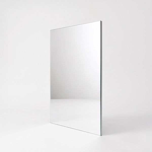 Rechteckiger Badezimmerspiegel 60 x 80 cm