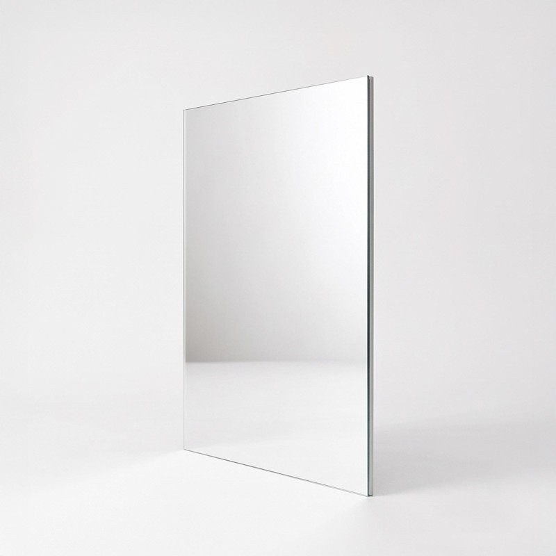 Rechteckiger Badezimmerspiegel 60 x 80 cm