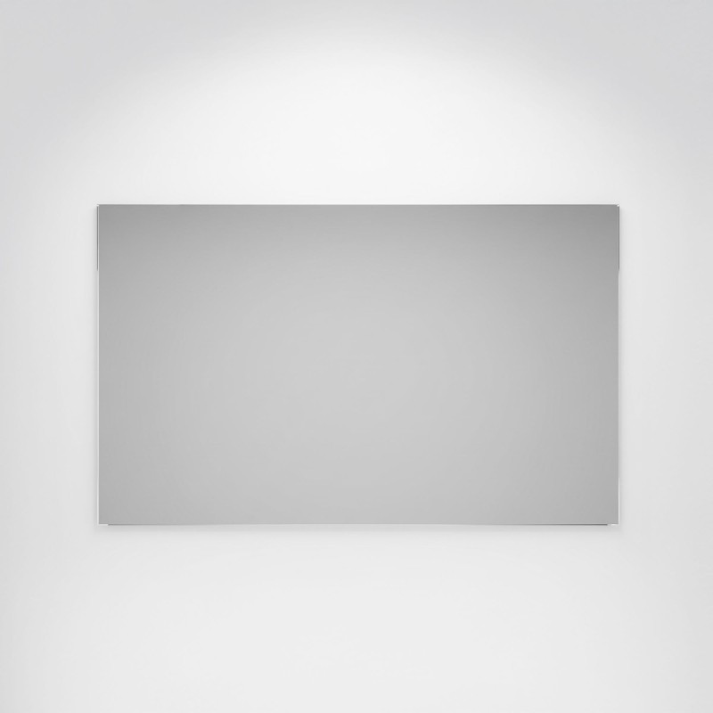 Rechteckiger Badezimmerspiegel 120 x 75 cm