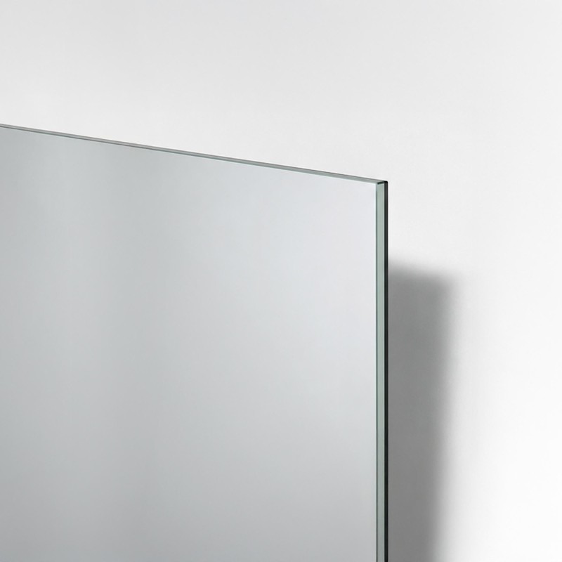 Rechteckiger Badezimmerspiegel 120 x 75 cm