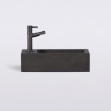 Kleines Wandwaschbecken aus Beton für das Gäste-WC - Core