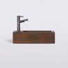 Kleines Wandwaschbecken aus Beton für das Gäste-WC - Core