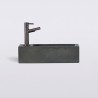Kleines Wandwaschbecken aus Beton für das Gäste-WC - Core