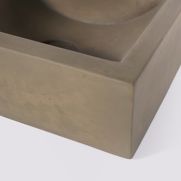 Kleines Wandwaschbecken aus Beton für das Gäste-WC - Core