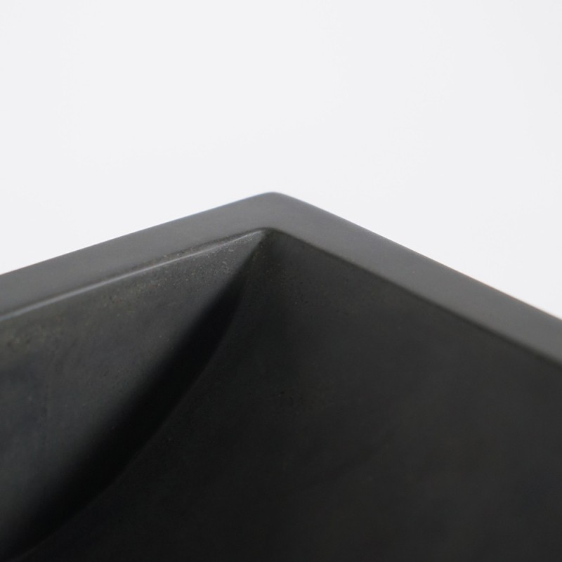 Handwaschbecken mit Handtuchhalter und Waschbecken aus Beton - Core