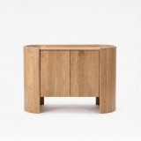 Sideboard aus massivem Eichenholz mit 2 Türen 110 cm - Lago