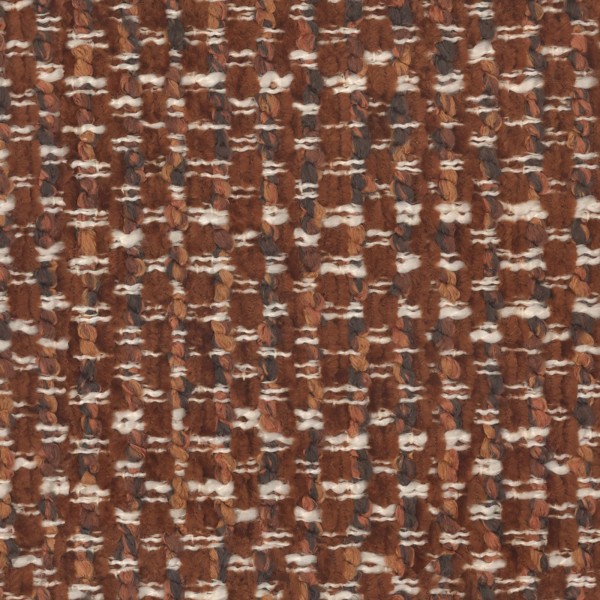 Stoffmuster Silencio - Braune Zeder - 10 x 10 cm