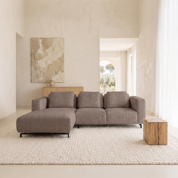Ecksofa 4-Sitzer mit linker Ottomane – Miro