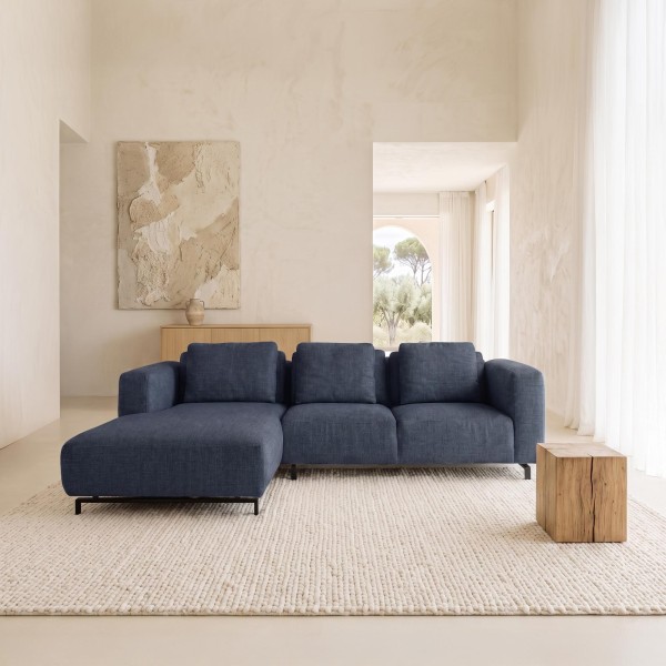 Ecksofa 4-Sitzer mit linker Ottomane – Miro