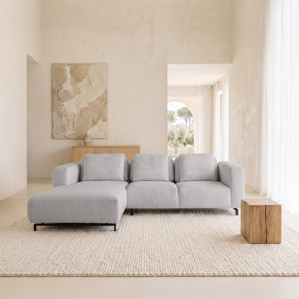 Ecksofa 4-Sitzer mit linker Ottomane – Miro