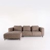 Ecksofa 4-Sitzer mit linker Ottomane – Miro