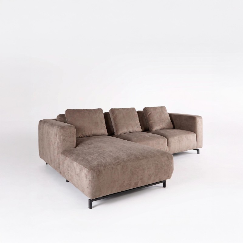 Ecksofa 4-Sitzer mit linker Ottomane – Miro