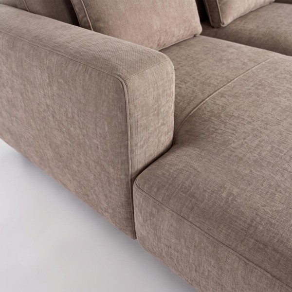 Ecksofa 4-Sitzer mit linker Ottomane – Miro